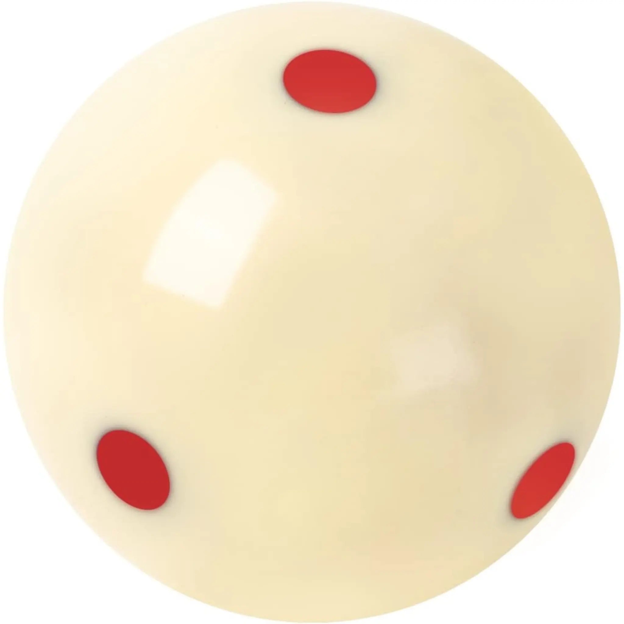 Bola de Treino para Pool Branca e Vermelha 57.2mm Bola de Treino para Pool Branca e Vermelha 57.2mm